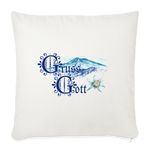 Grüss Gott - Throw Pillow Cover - natural white