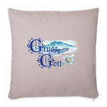 Grüss Gott - Throw Pillow Cover - light taupe