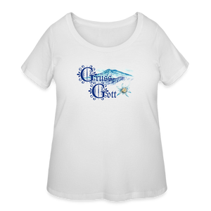 Grüss Gott - Women’s Curvy T-Shirt - white