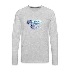 Grüss Gott - Men's Premium Long Sleeve T-Shirt - heather gray