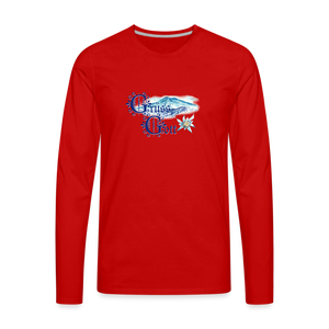 Grüss Gott - Men's Premium Long Sleeve T-Shirt - red