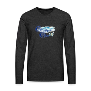 Grüss Gott - Men's Premium Long Sleeve T-Shirt - charcoal grey