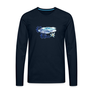 Grüss Gott - Men's Premium Long Sleeve T-Shirt - deep navy