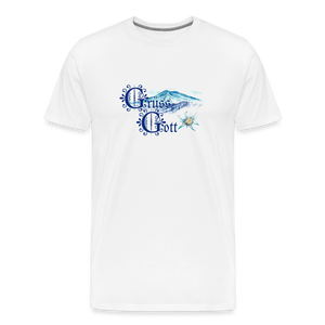 Grüss Gott - Men's Premium T-Shirt - white