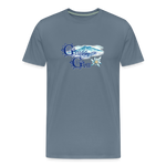 Grüss Gott - Men's Premium T-Shirt - steel blue