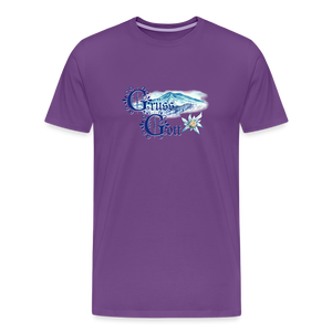 Grüss Gott - Men's Premium T-Shirt - purple
