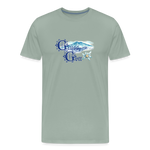 Grüss Gott - Men's Premium T-Shirt - steel green