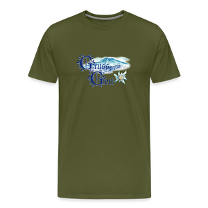 Grüss Gott - Men's Premium T-Shirt - olive green