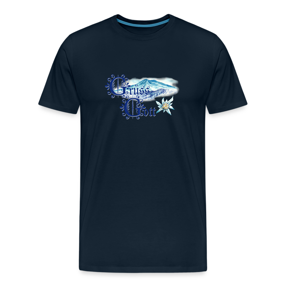 Grüss Gott - Men's Premium T-Shirt - deep navy