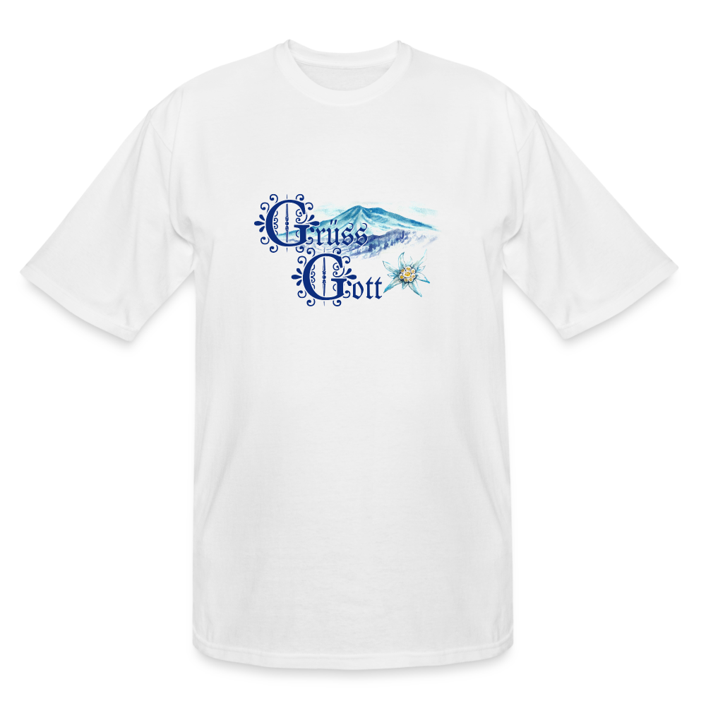 Grüss Gott - Men's Tall T-Shirt - white