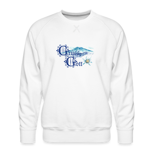 Grüss Gott - Men’s Premium Sweatshirt - white
