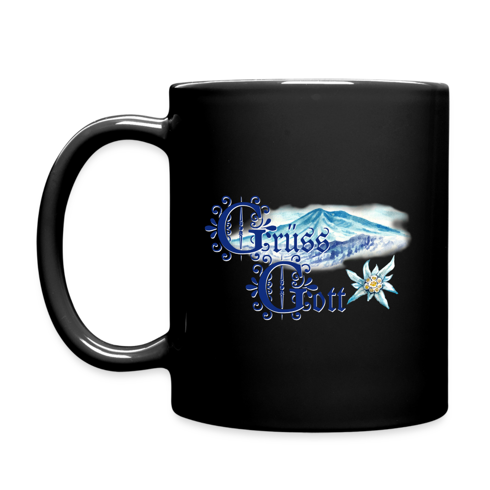 Grüss Gott - Full Color Mug - black