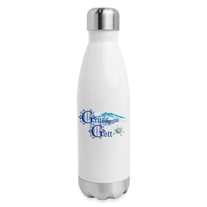 Grüss Gott  -  Insulated Stainless Steel Water Bottle - white