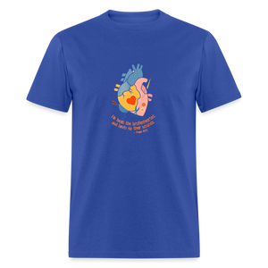 He Heals the Brokenhearted - Unisex Classic T-Shirt - royal blue