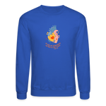 He Heals the Brokenhearted - Crewneck Sweatshirt - royal blue