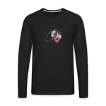 Heart for the Savior - Men's Premium Long Sleeve T-Shirt - black