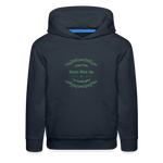 May the Road Rise Up to Meet You - Kids‘ Premium Hoodie - navy