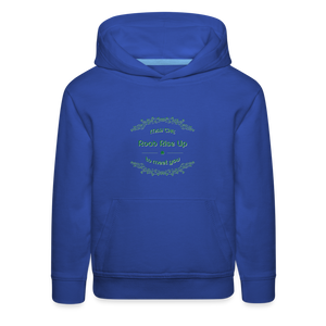 May the Road Rise Up to Meet You - Kids‘ Premium Hoodie - royal blue