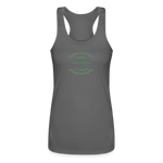 May the Road Rise Up to Meet You - Women’s Performance Racerback Tank Top - charcoal