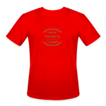 May the Road Rise Up to Meet You - Men’s Moisture Wicking Performance T-Shirt - red