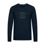 May the Road Rise Up to Meet You - Men's Premium Long Sleeve T-Shirt - deep navy