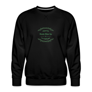 May the Road Rise Up to Meet You - Men’s Premium Sweatshirt - black