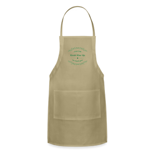 May the Road Rise Up to Meet You - Adjustable Apron - khaki