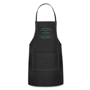 May the Road Rise Up to Meet You - Adjustable Apron - black