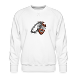 Heart for the Savior - Men’s Premium Sweatshirt - white