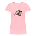 Heart for the Savior - Women’s Premium Organic T-Shirt - pink