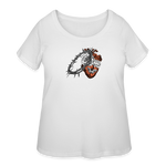 Heart for the Savior - Women’s Curvy T-Shirt - white