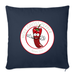 Holy Ghost Pepper - Throw Pillow Cover - navy