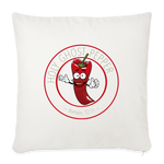 Holy Ghost Pepper - Throw Pillow Cover - natural white