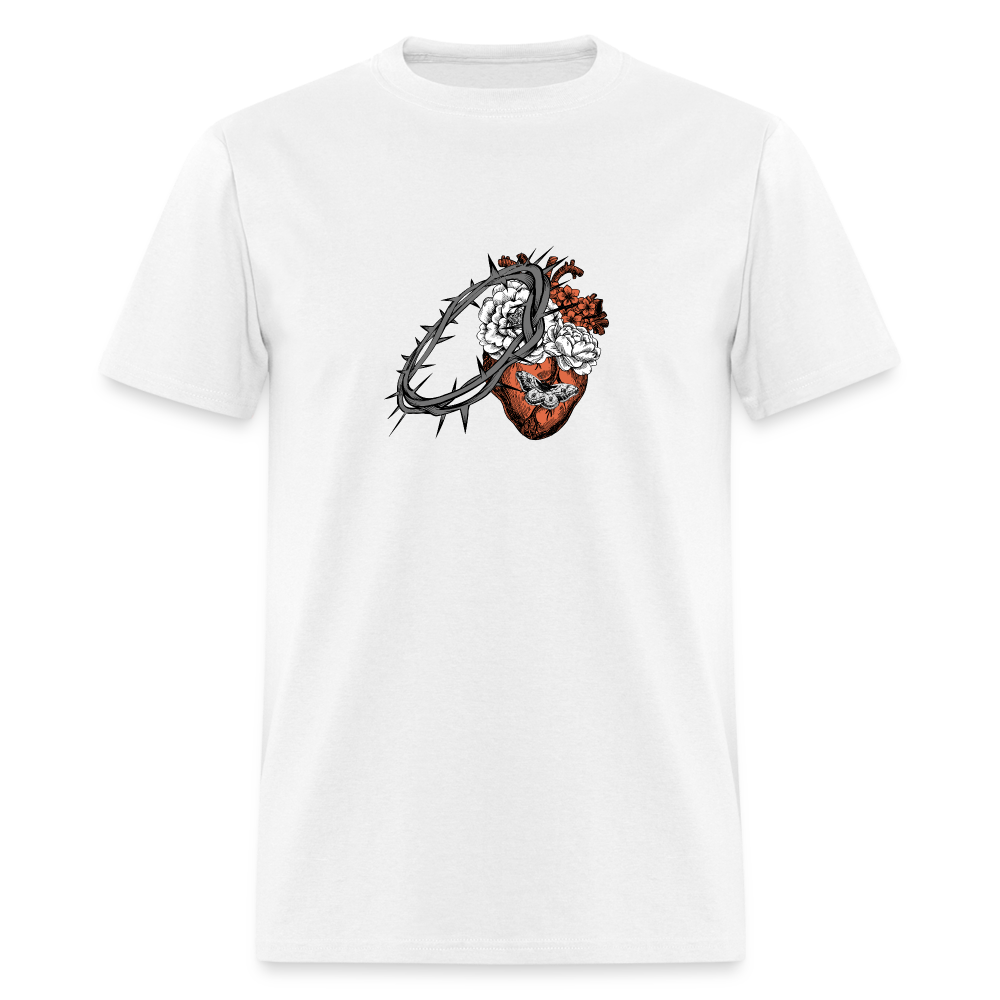 Heart for the Savior - Unisex Classic T-Shirt - white