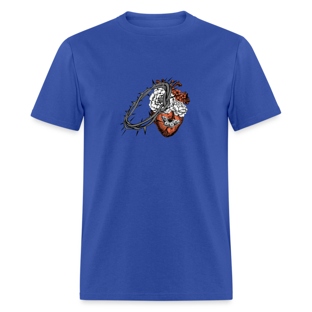 Heart for the Savior - Unisex Classic T-Shirt - royal blue