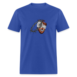 Heart for the Savior - Unisex Classic T-Shirt - royal blue
