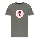 Holy Ghost Pepper - Men's Premium T-Shirt - asphalt gray