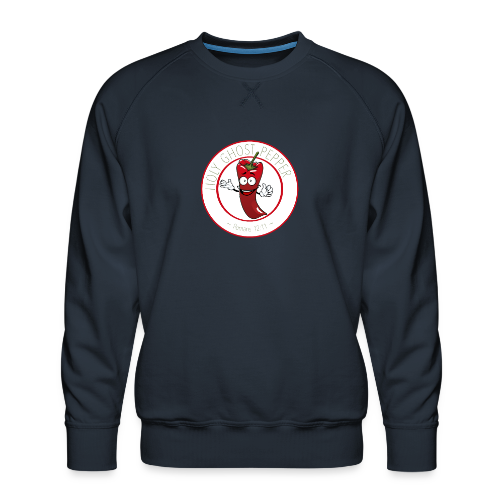 Holy Ghost Pepper - Men’s Premium Sweatshirt - navy