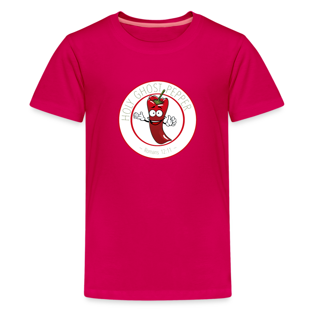Holy Ghost Pepper - Kids' Premium T-Shirt - dark pink
