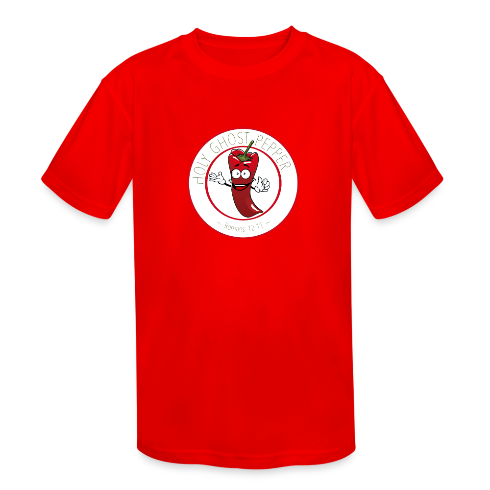 Holy Ghost Pepper - Kids' Moisture Wicking Performance T-Shirt - red