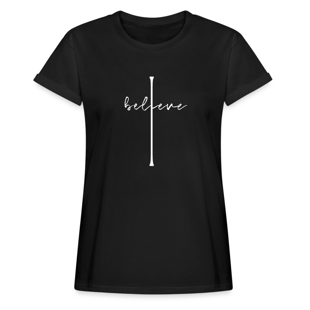 I Believe - Women's Relaxed Fit T-Shirt - black