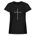 I Believe - Women's Relaxed Fit T-Shirt - black