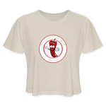 Holy Ghost Pepper - Women's Cropped T-Shirt - dust