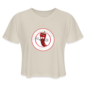 Holy Ghost Pepper - Women's Cropped T-Shirt - dust