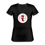Holy Ghost Pepper - Women's V-Neck T-Shirt - black