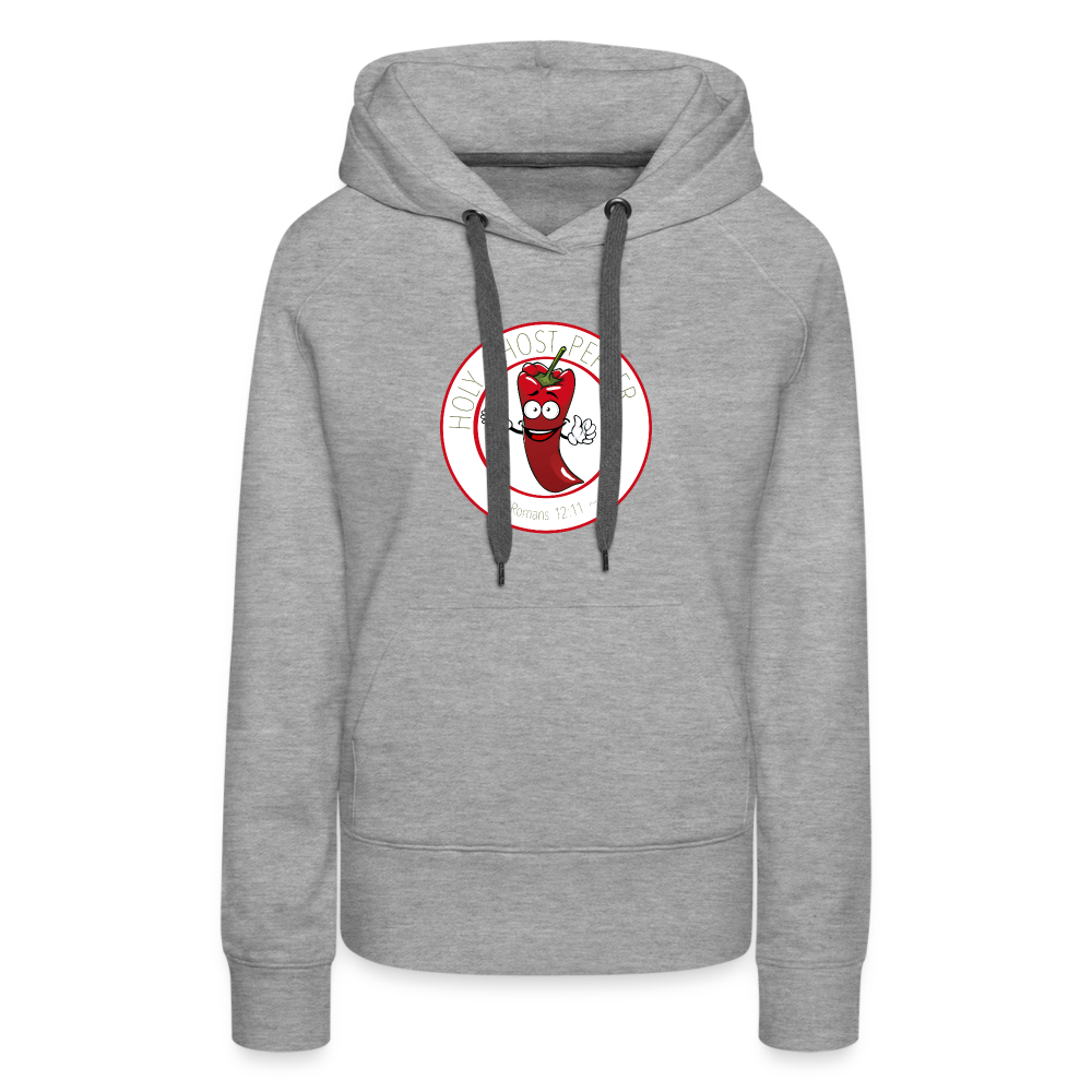 Holy Ghost Pepper - Women’s Premium Hoodie - heather grey