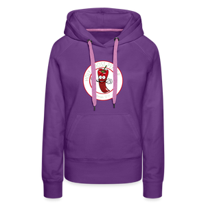 Holy Ghost Pepper - Women’s Premium Hoodie - purple