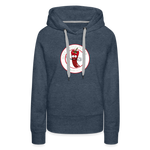 Holy Ghost Pepper - Women’s Premium Hoodie - heather denim