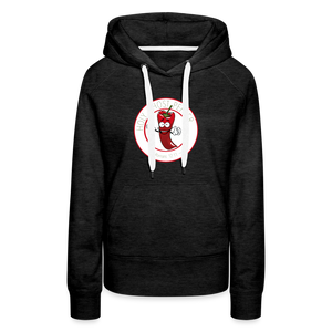 Holy Ghost Pepper - Women’s Premium Hoodie - charcoal grey