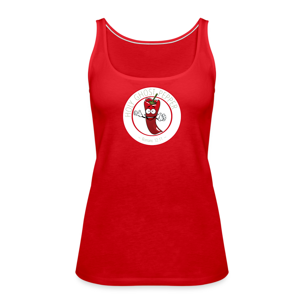 Holy Ghost Pepper - Women’s Premium Tank Top - red